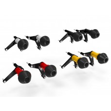 DBK Special Parts (Ducabike) Billet Frame Slider Kit for Ducati Panigale V4 / S (2022+) - Round Slider